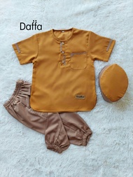 DAFFA COLLECTION : SETELAN KOKO DAFFA 06 - BAJU KOKO ANAK / BAJU KOKO BAYI DAFFA USIA 0 BULAN - 4 T
