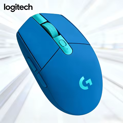 Logitech G304 Wireless Dual Mode Gaming Battle Mouse, White Mouse, Black Mouse, Purple Mouse, Blue M