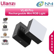 Ulanzi VL49 Pro RGB PRO Full Color LED Video Light 2500K-9000K Camera Light with Honeycomb Diffuser 