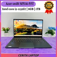 Laptop Acer Swift 5 SF514 Intel core i5 gen 11 THINKPAD HP ASUS DELL