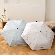 【Moomin嚕嚕米姆明】輕量不回彈防曬傘 UPF50+黑膠自動傘 雨傘