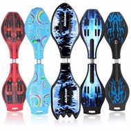 Scooter Manufacturer Dual-Wheel Vitality Board Adult Frog Style Scooter Swing Scooter Two-Wheel Skat