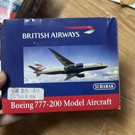 1: 600 British b777-200 Alloy Airplane Model 5-8cm Model Machine Packaging General Car Model