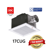 KDK 17CUH 17CUG Exhaust Fan Ceiling Mount Ventilating Ventilation Fan