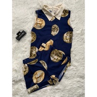 2-Piece Set Euro Coin Pattern Shorts
