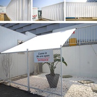 Privacy Screen (White) - Sun Shade Fence for Balcony & Garden