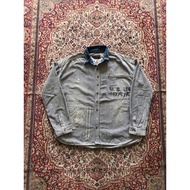 KEMEJA Authentic cube sugar hickory rework shirt Vintage Hickory work shirt HH610