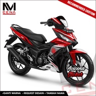 HONDA Decal Sticker SupraHONDA GTR 150 Decal Sticker Supra Sticker Striping Decal Supra GTR Simt