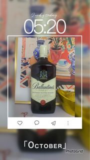 包裝有瑕疵Ballantine blended scotch whisky 百齡壇 特醇調和 蘇格蘭威士忌1公升 #威士忌可樂 #highball
