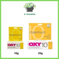 Oxy 10 Acne Pimple Medication 10g, 25g