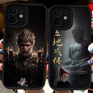 Black Casing for iphone 11 XR 12 Mini XS 15 X Pro Max H95 Black Wukong