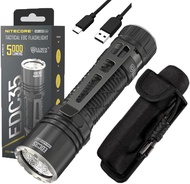 Nitecore edc35 công suất cao 5000 Lumens nitelab uhi 40 Max LED Đèn pin sạc