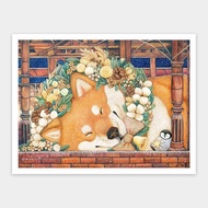Pintoo Jigsaw Puzzle Cotton Lion - Goodnight Shiba 1200pcs H2686