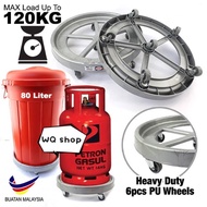 6 Wheels Gas Roller | Heavy Duty Gas Roller | Propane Gas Roller | Gas Cylinder Roller | Gas tank Ro
