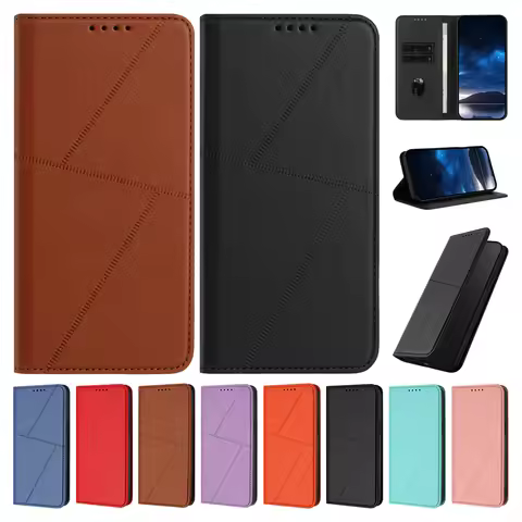 Leather Case Protect Cover For Samsung Galaxy A3 A320 A5 A520 A6 A7 A750 A8 A9 J3 J330 J5 J530 J7 J7