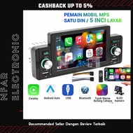 Headunit Bluetooth Android Single Din Head Unit Audio Radio Mobil Car