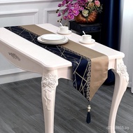 Spliced Table Runner Dining Table Cloth Table Runner Decorative Cloth Modern Bed End Towel Lace Coff