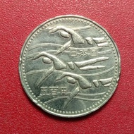 koin Jepang 500 Yen - Heisei commemorative (Swimmers)
6 (1994)