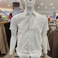 GABRIELLE ORIGINAL kemeja pria lengan pendek putih GABC605K01255