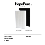 Honeywell HRF-R1 Compatible HEPA &amp; Carbon Filters for HPA090, HPA100, HPA200, HPA250 and HPA300 Series Air Purifiers