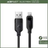 ACEFAST C16-02 USB-A to L Charging Cable 1.2m long, TPE shell, fast charging, supports data transmis