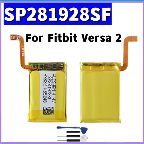 SP281928SF Battery For Fitbit Versa 2 Smart Sports Watch Wireless Accumulator AKKU + Free Tools