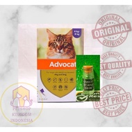 Repack ADVOCATE CAT ADULT Flea medicine for large cats 4-8kg