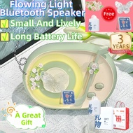 【Fast delivery in two hours】Portable Speaker Wireless  Speaker Colorful Mini Speaker Flowing Light B