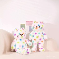 Plush Pillow Doll Sleeping Cat Cute Cushion Stuffed Toy Dessert Comfort Soft Adorable Children's Sof