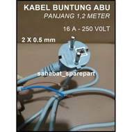 Gray TUFF CABLE 2 X 0.5 MM LENGTH 1,2 METERS