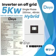 Inverter Hybrid on off grid inverter DEYE 5kW 10kw 1 เฟส 3 เฟส อินเวอร์เตอร์ ไฮบริด ออน ออฟ กริดแถม