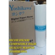 RICOH DX2430 COMPATIBLE B4 MASTER YOSHIKAWA