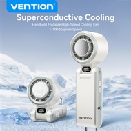 VENTION Mini Fan 13000 RPM Turbo Power 8 Hours 3000mAh Battery Handheld Fan Portable Cooling Kipas