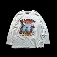 90s 美國古著 Las Vegas 777 卡通 薄長袖上衣