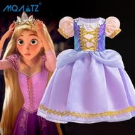 ชุดคอสเพลย์ MQATZ สำหรับเด็กผู้หญิงชุดชุดเด็กวันเกิดปาร์ตี้เจ้าหญิงลายดอกไม้ชุด SMR066