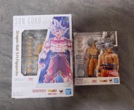 全新 一對 港版 海桃 龍珠 魂限 魂shop 限定 s.h.figuarts SHF tamashii dragon ball Dragonball Son Gokou super saiyan u