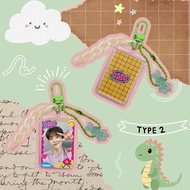 ByAnisa Gantungan Kunci Tas Phonestrap Akrilik OMG NCT Dream Teddy Bear Bebas Custom