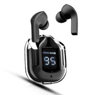 Others - 無線耳機，藍牙5.3入耳式無線耳機帶降噪功能，兼容iPhone、Samsung、Huawei筆記本電腦，適用於遊戲和聆聽音樂，黑色