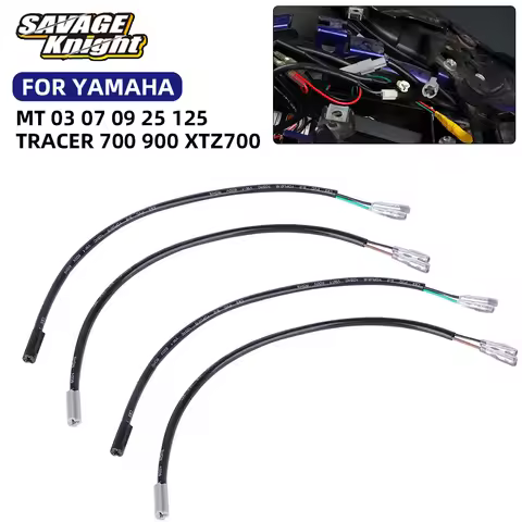 Turn Signal Marker Wire Adapter Plug Connector For YAMAHA Tenere 700 MT09 MT07 YZF R1 R3 R6 R25 TRAC