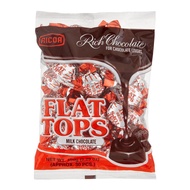 Ricoa Flat Tops Milk Chocolate 150G 30pcs