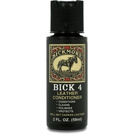 Bick 4 Leather Conditioner Leather Cleaner 2 oz - Will Not Darken Leather Safe For All Colors of Lea