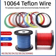 10064 Teflon High Temperature Wire Ultra Thin Wire Electronic Wire  26-40AWG Soft Electronic Wire
