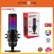 HyperX Quadcast S RGB Gaming USB Microphone for streamers, content creators and gamers [100% AUTHENTIC] [STEREOLAB]