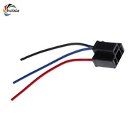 [chulisia] Universal Car H4 Headlight Female Socket 3 Wire Wiring Harness Connector
