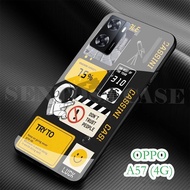 Softcase Glass Kaca OPPO A57 (4G) 2022 - Casing hp OPPO A57 (4G) 2022 [ S76 ].