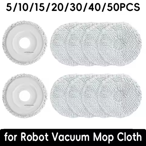 Washable Mopping Pads for Dreame S10 Pro L10S Ultra L20 L30 X30 X10 for Ecovacs Deebot X2 Omni/ T20 