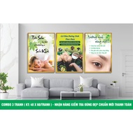 Nursing spa painting 3 paintings (size: 40x60/picture) =1.2m