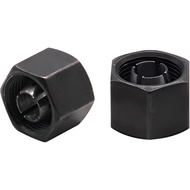 2610008122 Penggantian Collet Router 1/4 Inci untuk Bosch PR20EVS Collet Chuck Router (2 PACK)