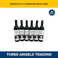 (Bundle of 6) 19 Crimes Red Blend 750ml