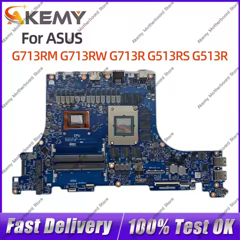 For ASUS ROG Strix G713RS Motherboard G713RM G713RW G713R G513RS G513R G513RM G513RW R7 R9 CPU RTX30